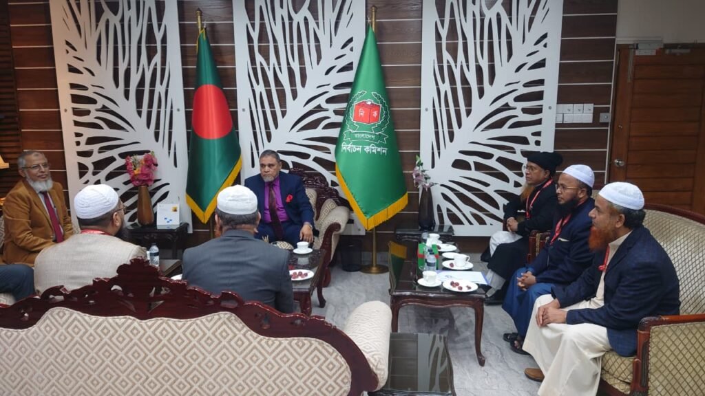 সিইসির সঙ্গে ইসলামী আন্দোলন বাংলাদেশের বৈঠক